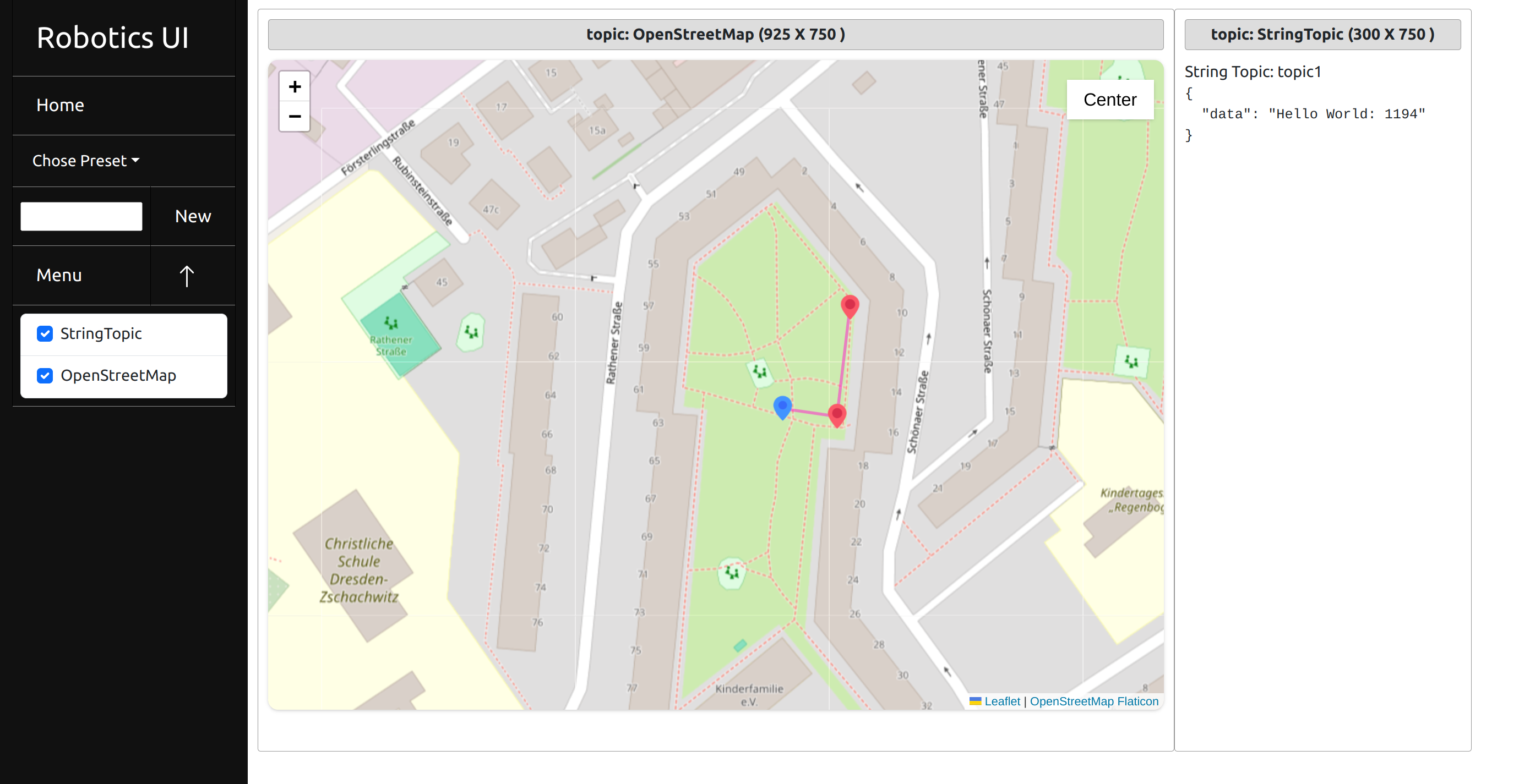 Introducing Robotics UI: A Web Interface Solution for ROS 2 Robots 